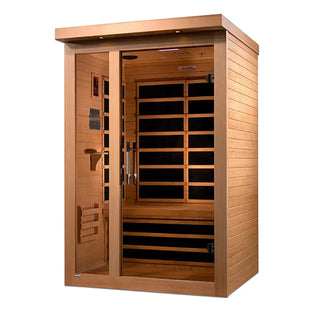 Dynamic Llumeneres 2-Person Ultra Low EMF FAR Infrared Sauna (Canadian Hemlock)