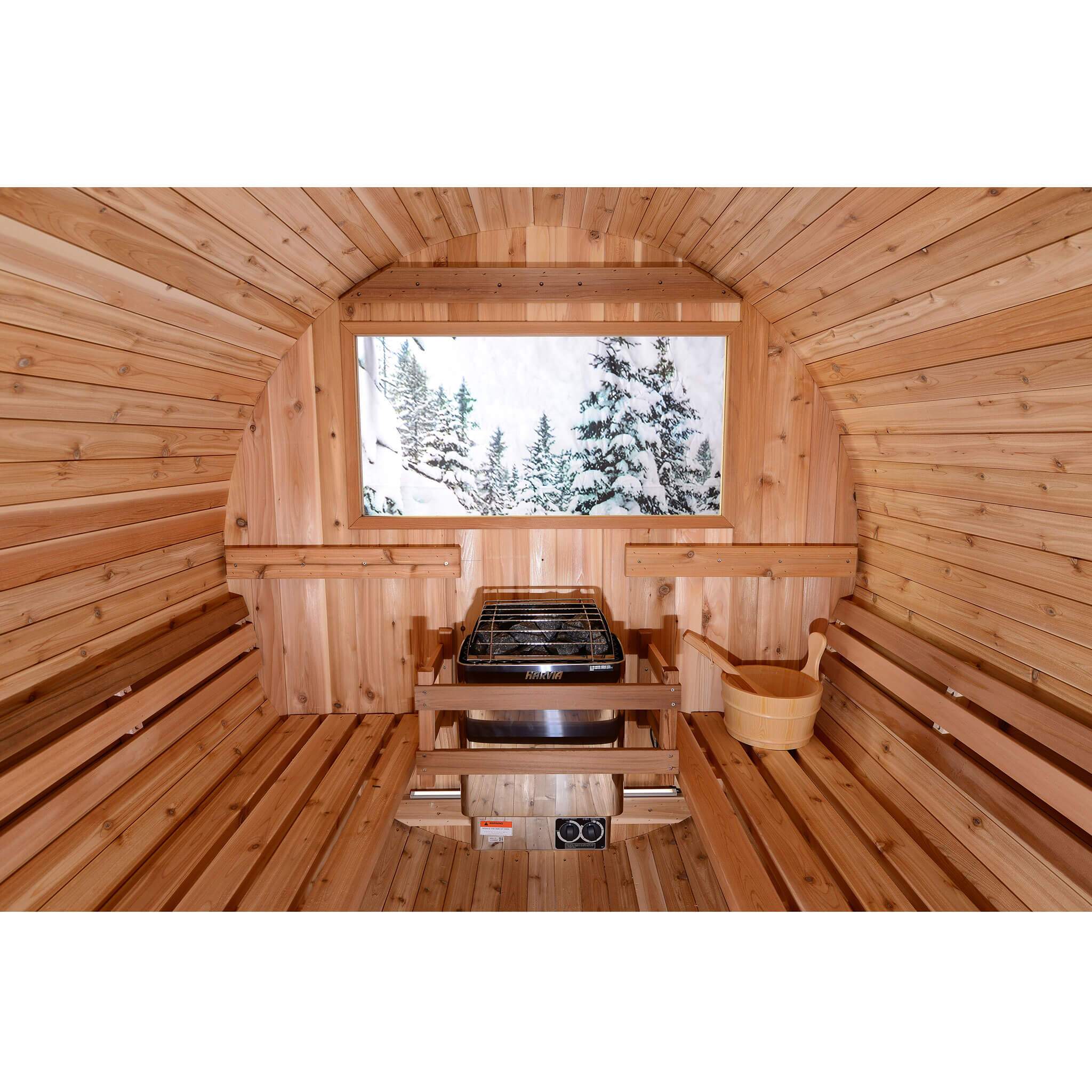 Zeno 2-Person Barrel Sauna