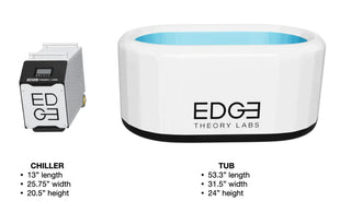 The Edge Tub - hybrid cold plunge